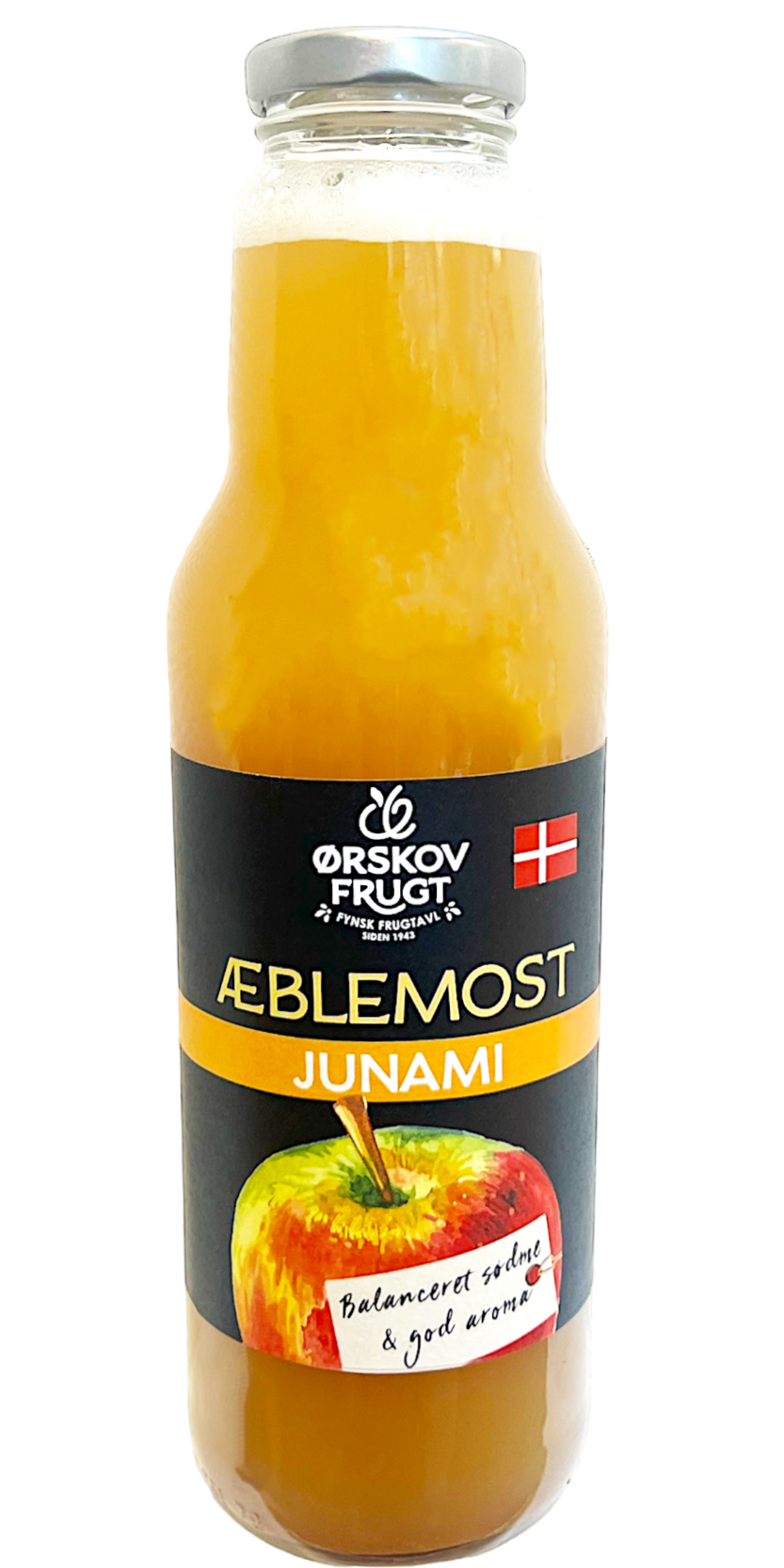 Æblemost af junami æbler